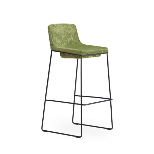 Barhocker Mod. TONIC METAL mit Rückenlehne – Bild 2