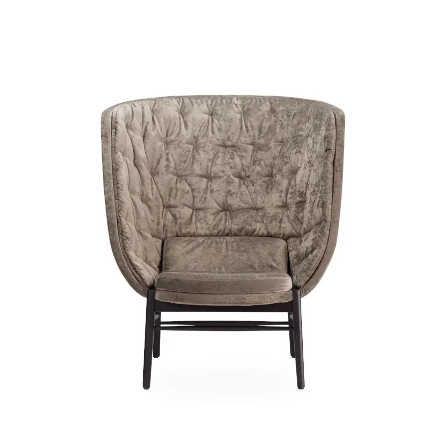 Sessel Lounge Mod. CLEO hoch + Steppkissen – Bild 2