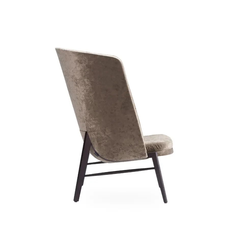 Sessel Lounge Mod. CLEO hoch + Steppkissen – Bild 4