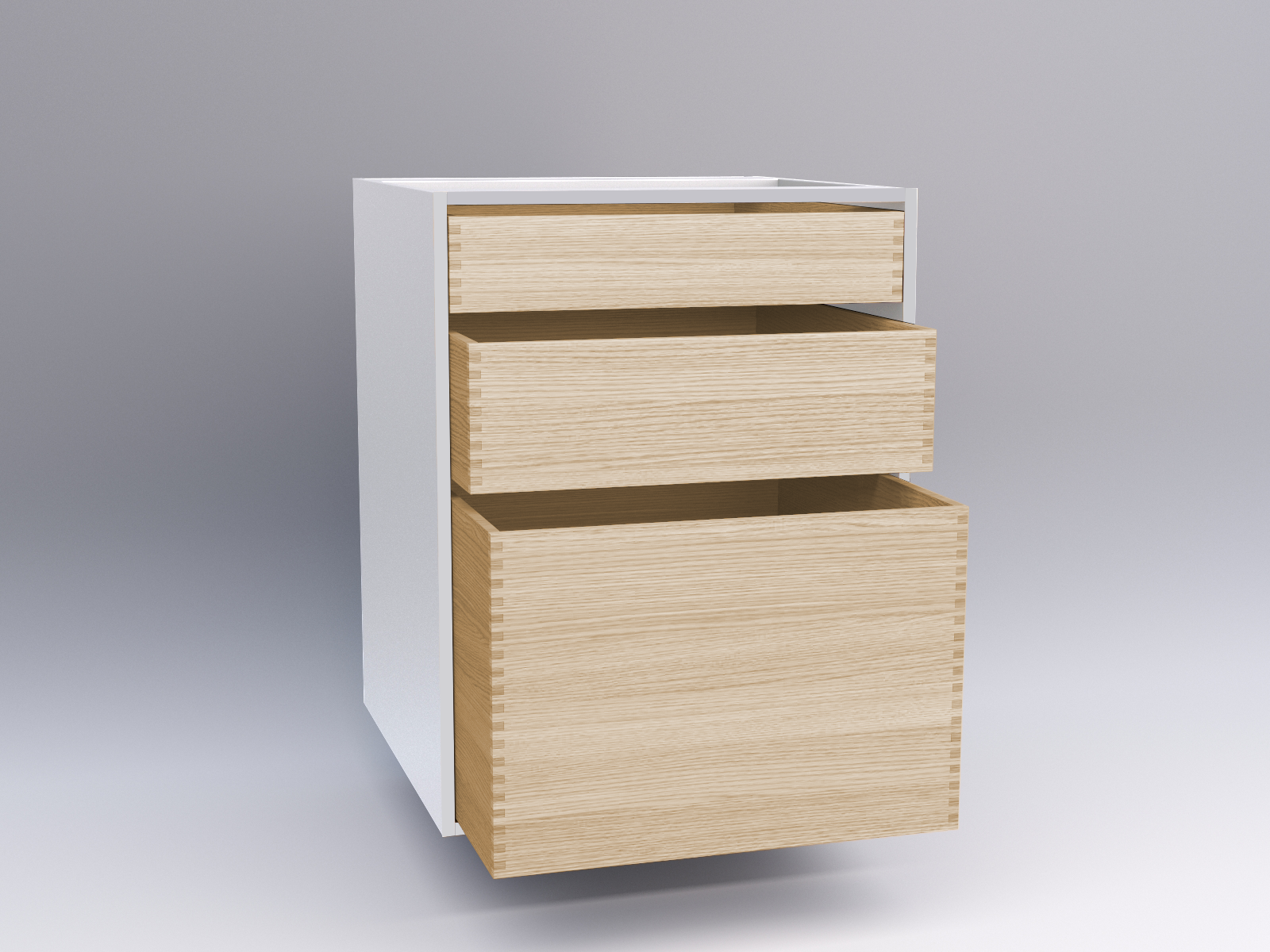 Box One Unterschrank 3 Laden