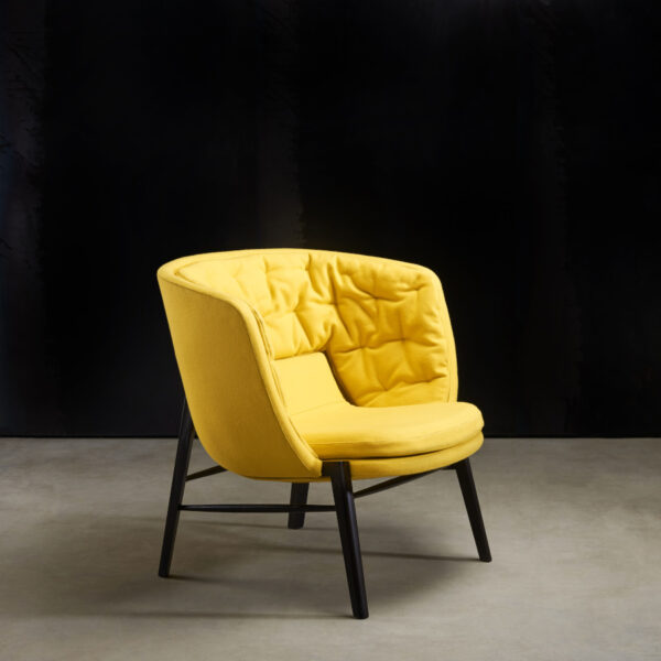 Sessel Lounge Mod. CLEO nieder + Steppkissen – Bild 3